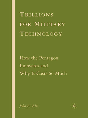 cover image of Trillions for Military Technology